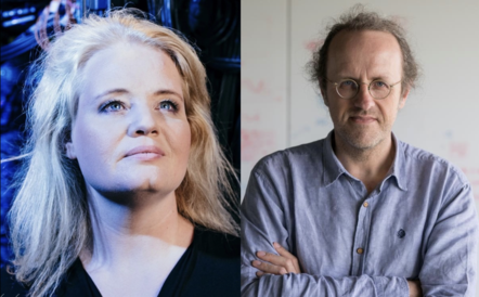 Portraitfotos von Katharina Zweig und Bernhard Schölkopf