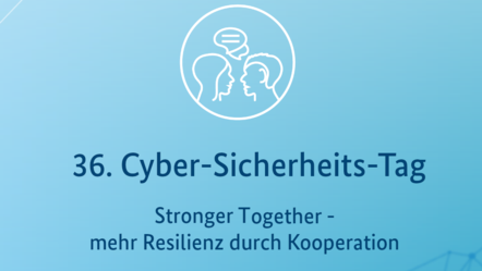 Einladung zum Cybersicherheitstag der Allianz für Cybersicherheit