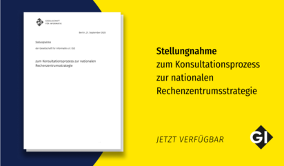 Sharepic zur Stellungnahme der GI